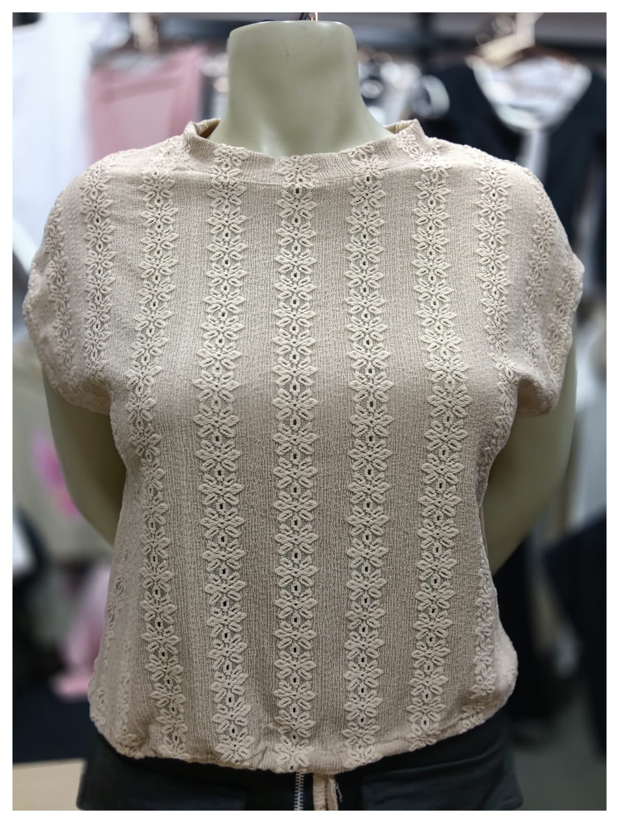 Blusa a Rayas Flores