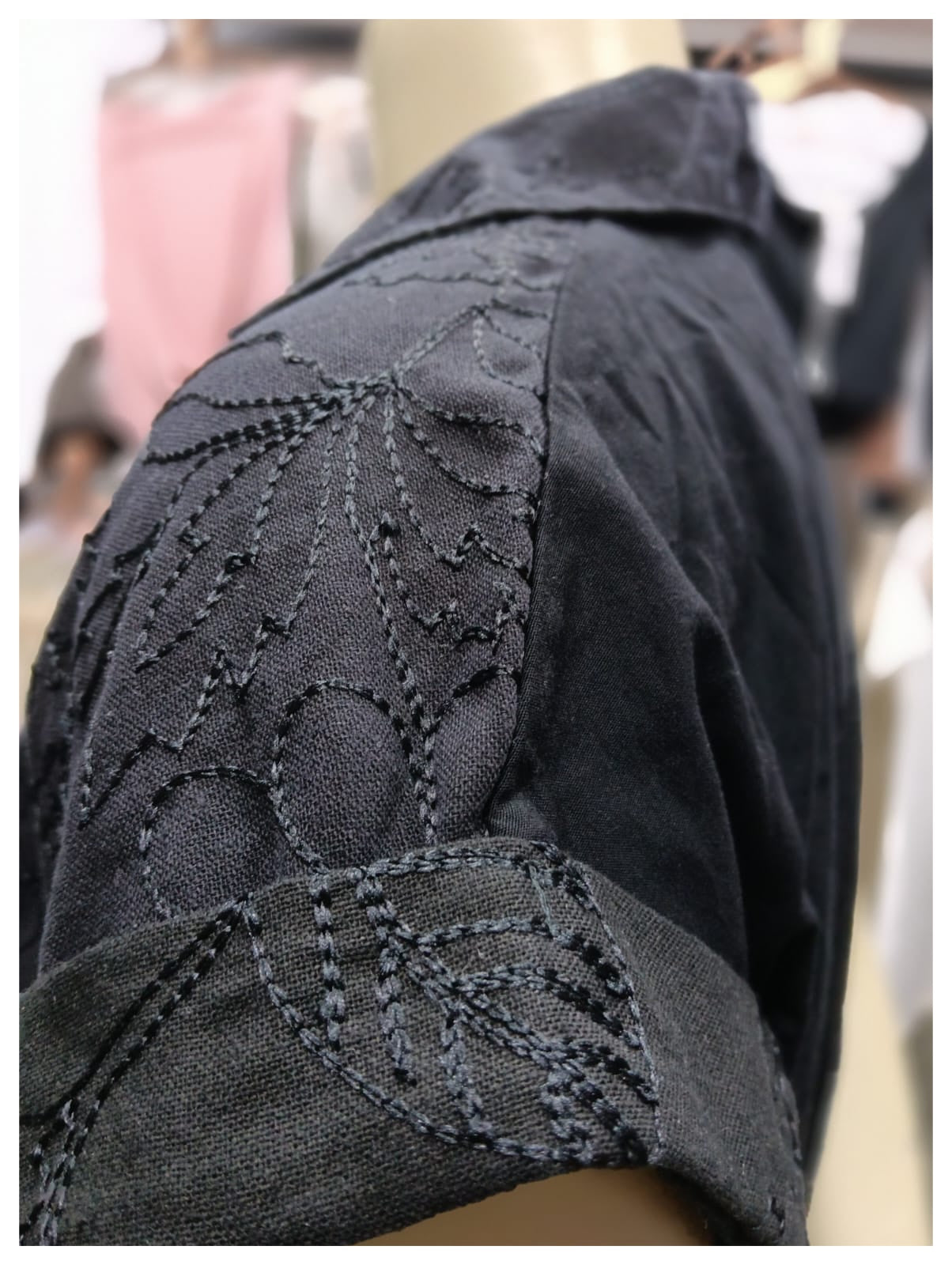 Blusa Bordado Flores