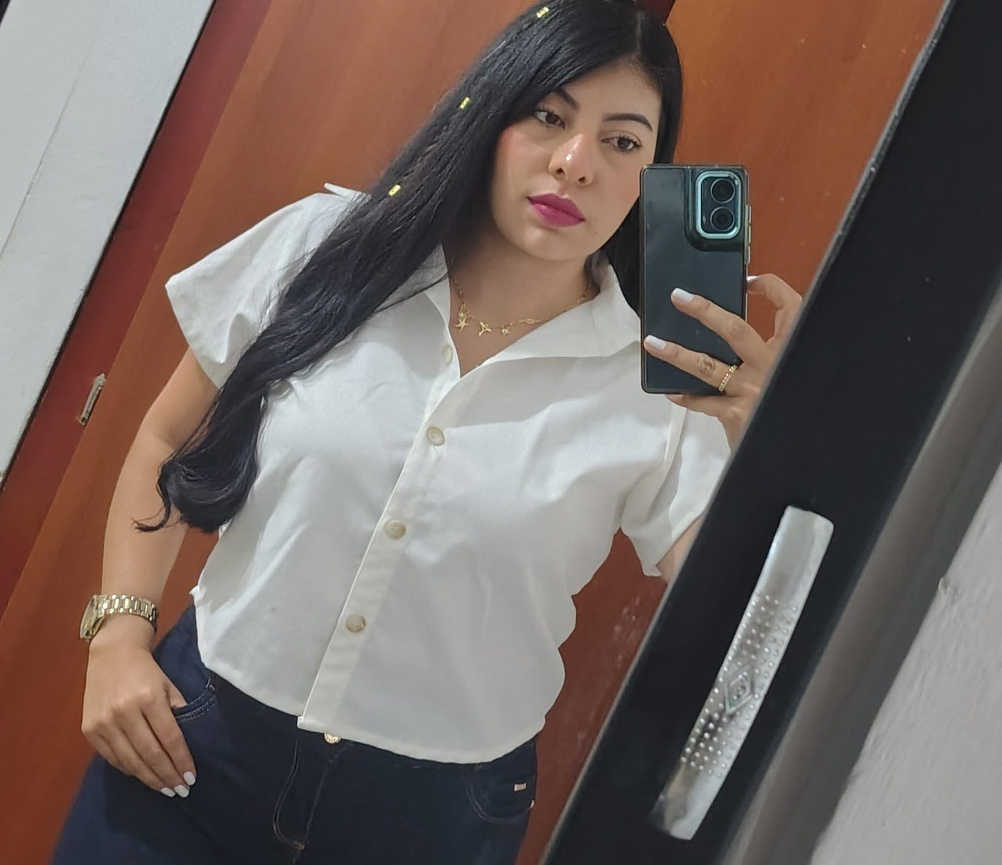 Camisa Cuello Botones