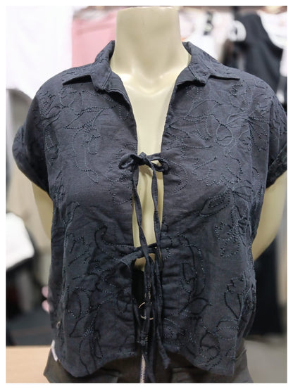 Blusa Bordado Flores