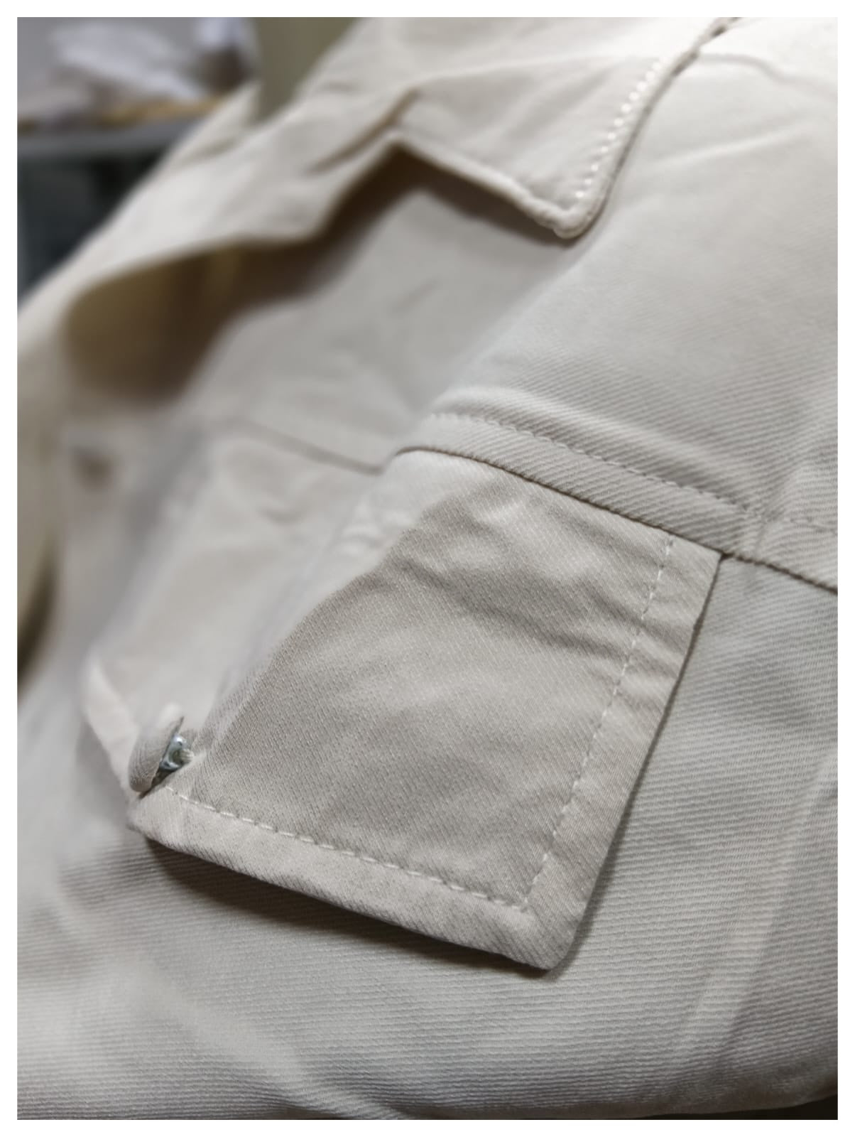 Camisa Cuello Botones tela