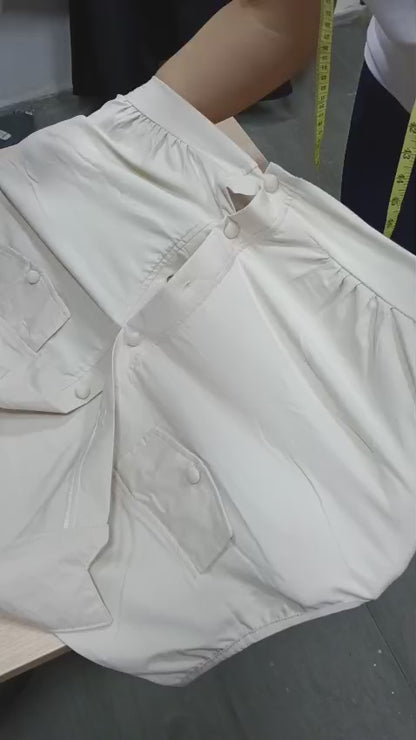 Camisa Cuello Botones tela